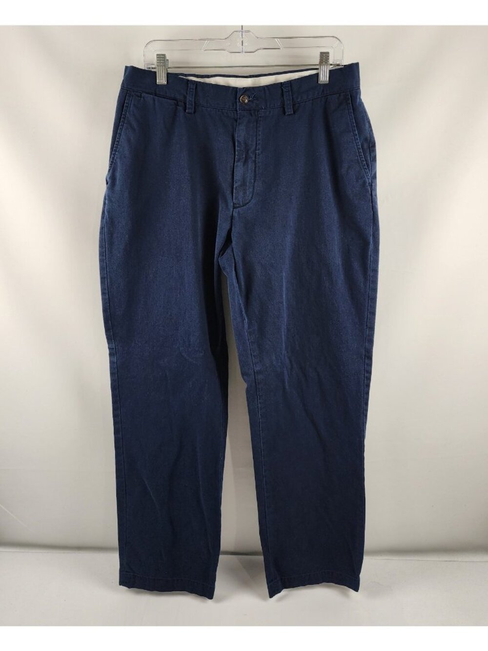 Polo Ralph Lauren Pants Mens 34x30 Navy Blue Relaxed Fit Chino Straight Leg